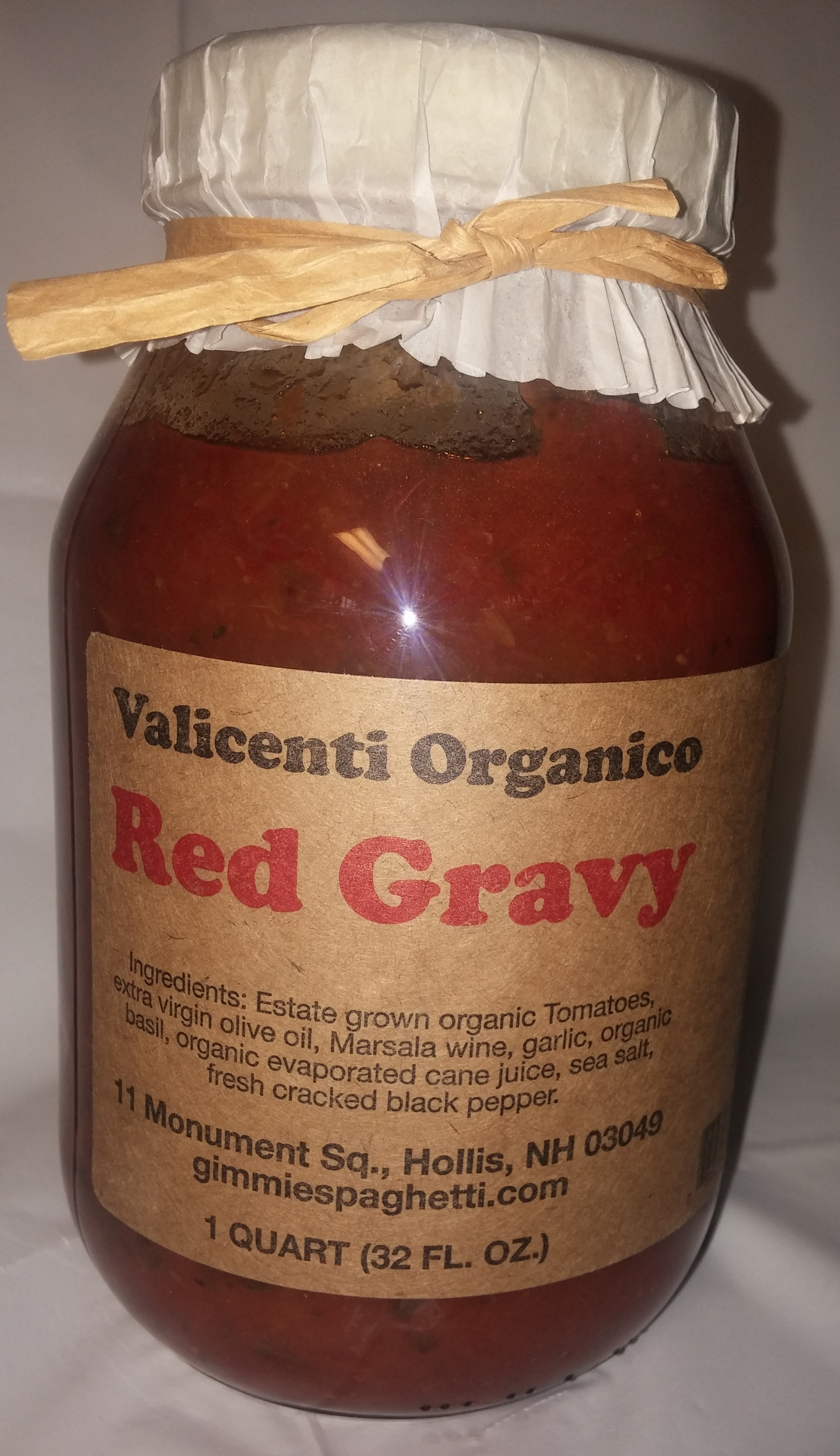 Valicenti Organico Pasta Sauces